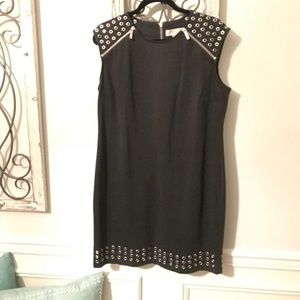 Michael Kors Studded Charcoal Dress